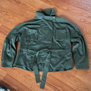 Who What Wear Green Utility Jacket